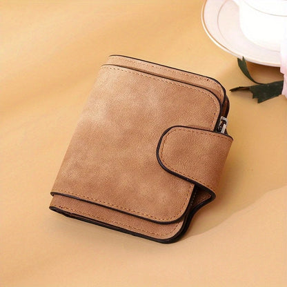 Women Wallet Frosted Leather