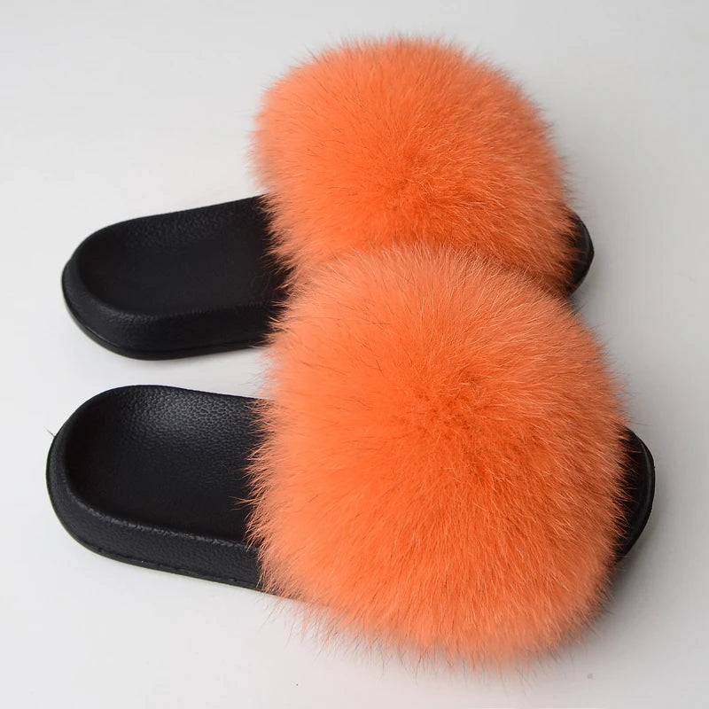 Fur Slippers Summer