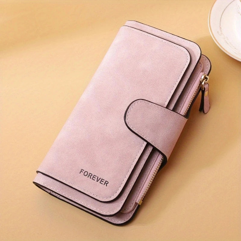 Women Wallet Frosted Leather