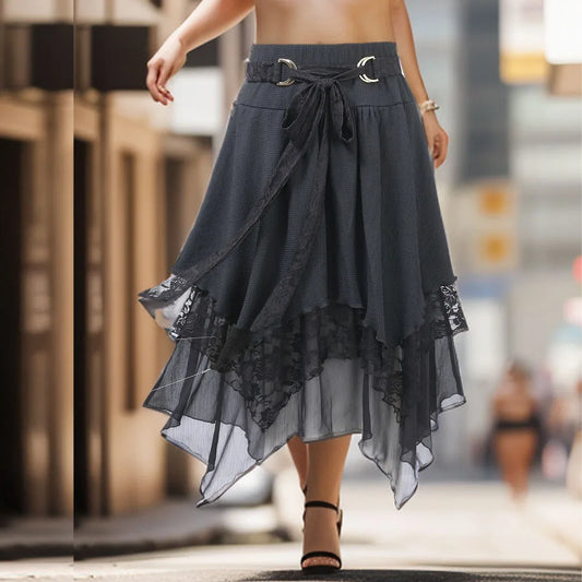 Plus Size Skirts Black