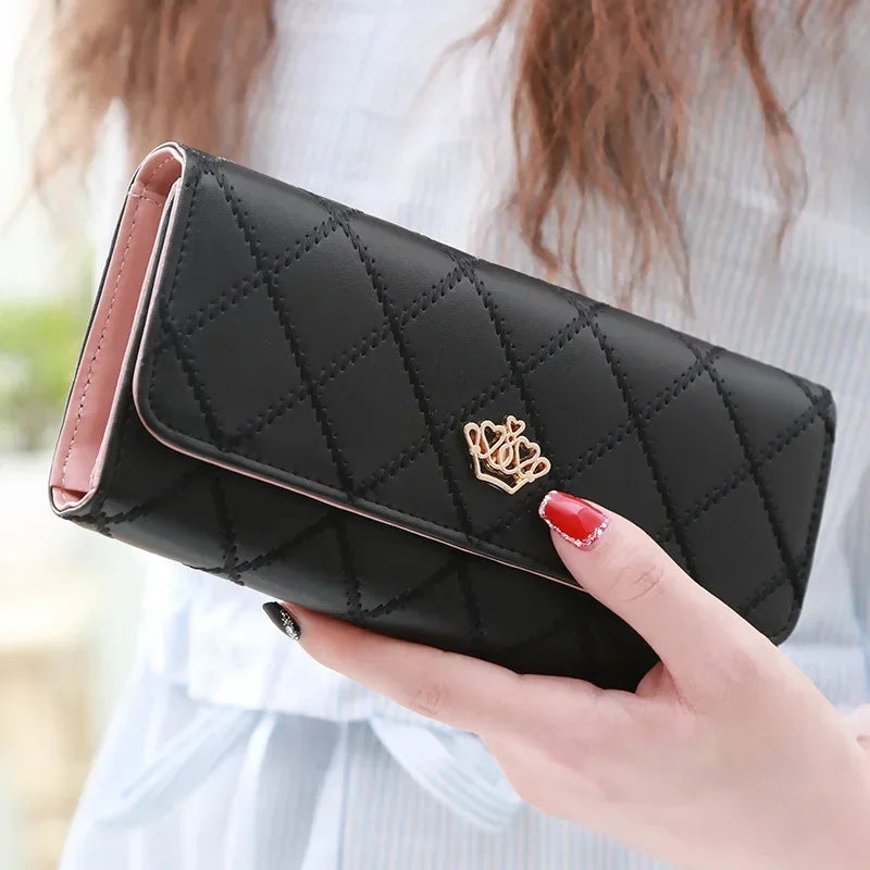 Black Long Wallets for Women