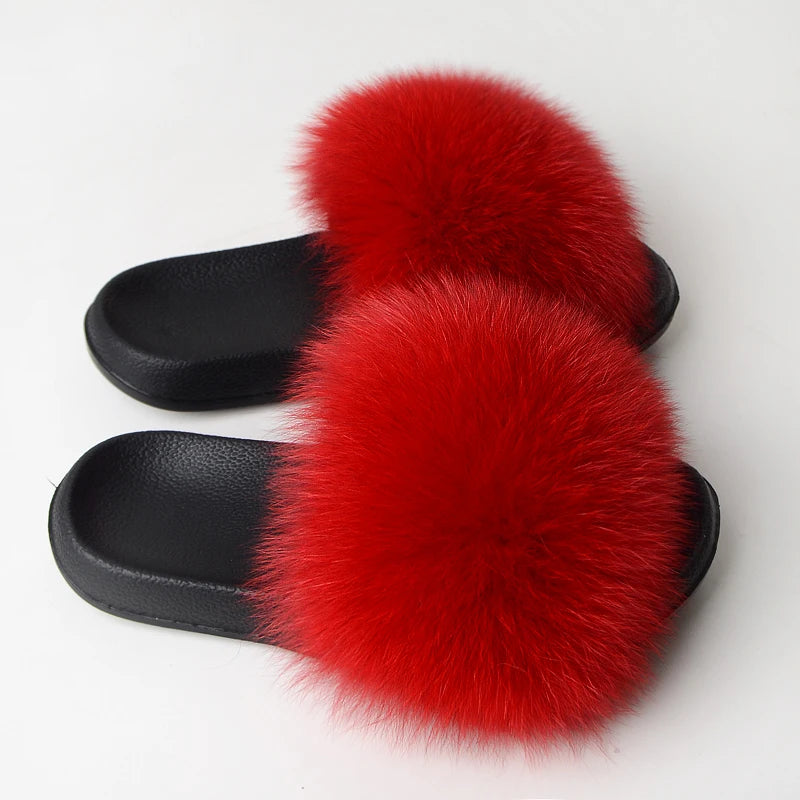 Fur Slippers Summer