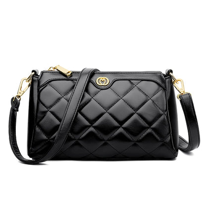 Three-layer pocket Shoulder Bags