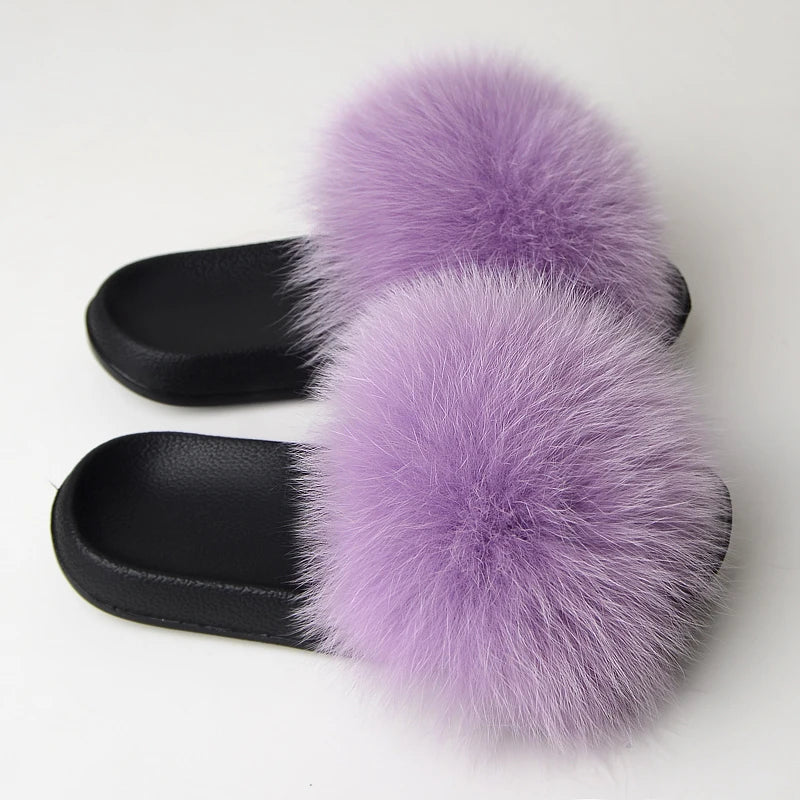 Fur Slippers Summer