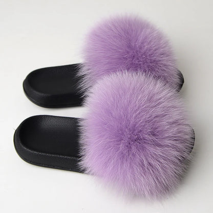 Fur Slippers Summer