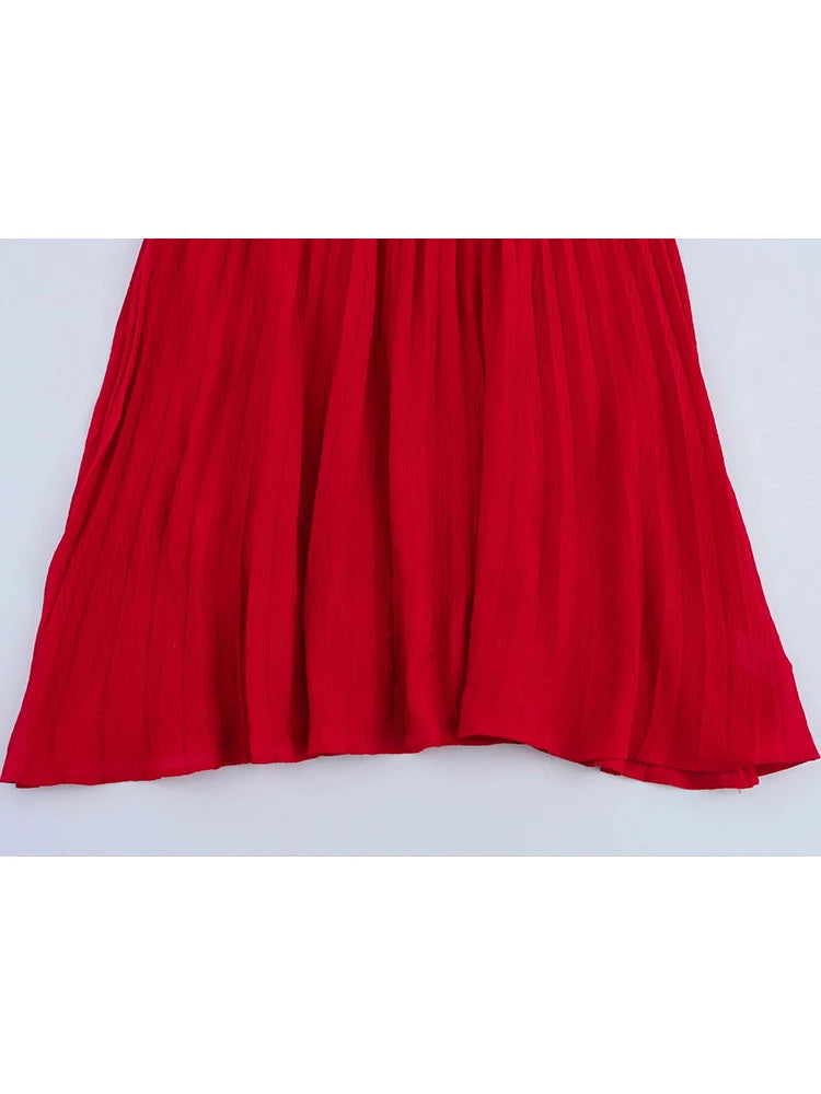 TRAF Spring Summer New Women's Dress