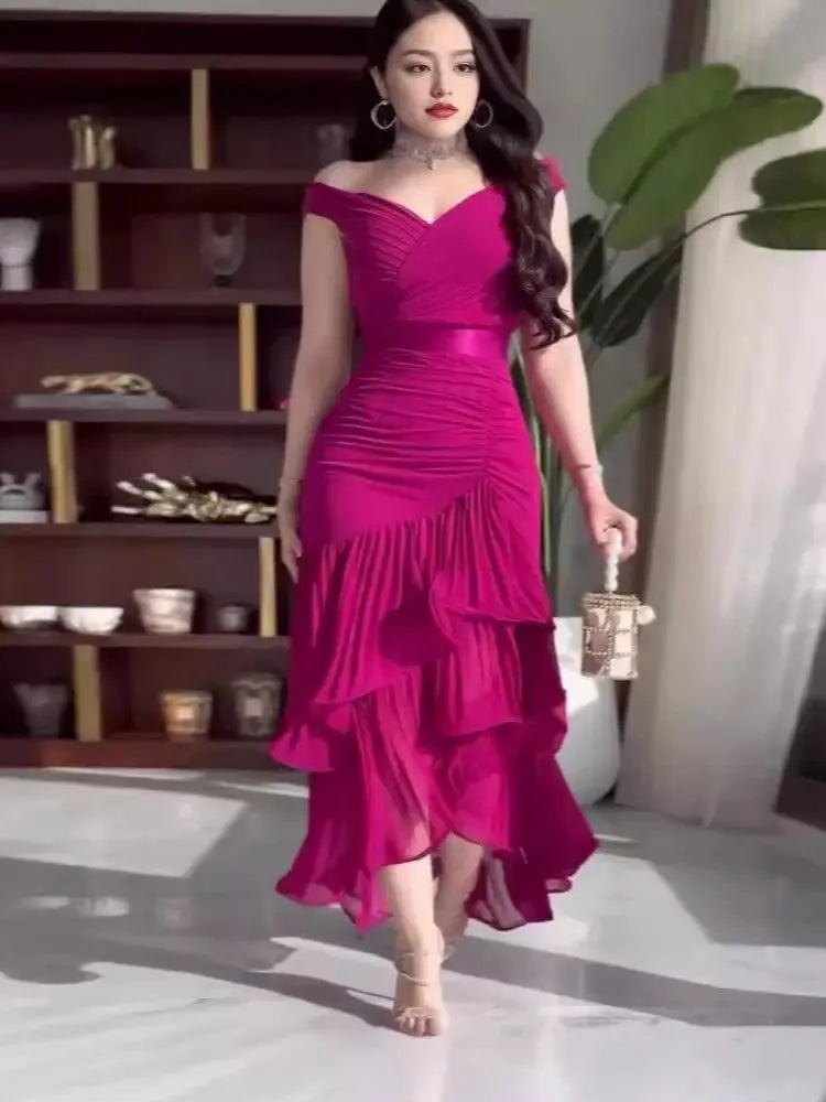 European Style Dresses Summer Elegant