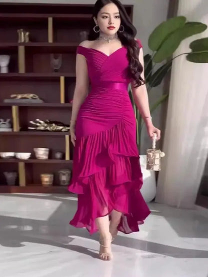 European Style Dresses Summer Elegant