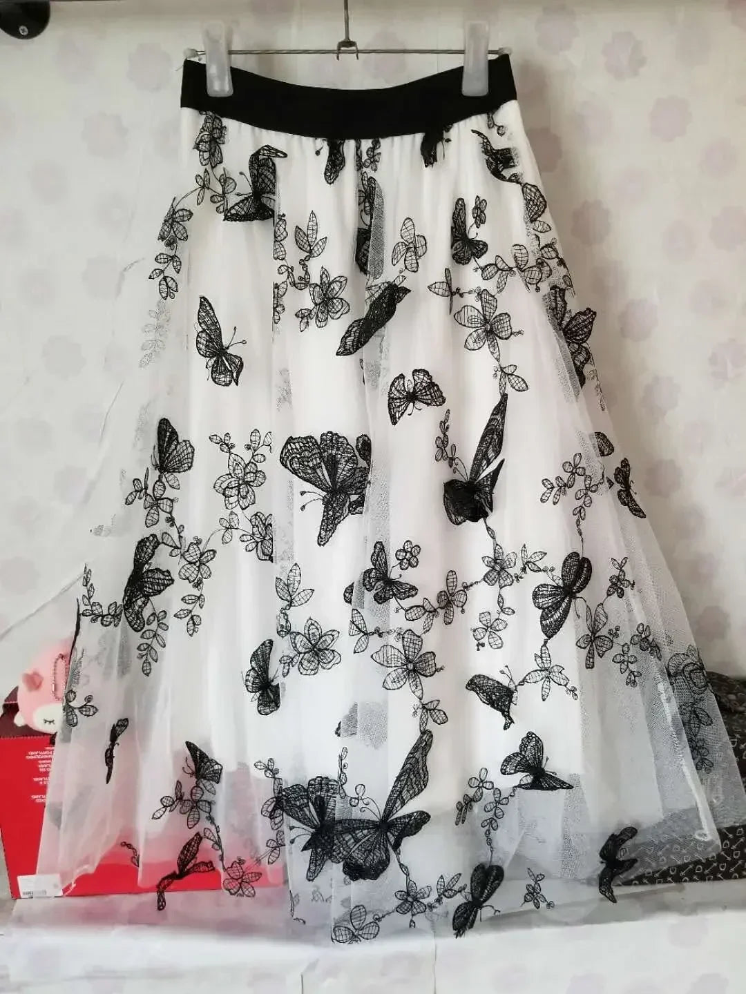Y2k Skirt Fashion Clothes Vintage Long Skirt