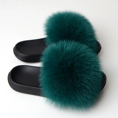 Fur Slippers Summer
