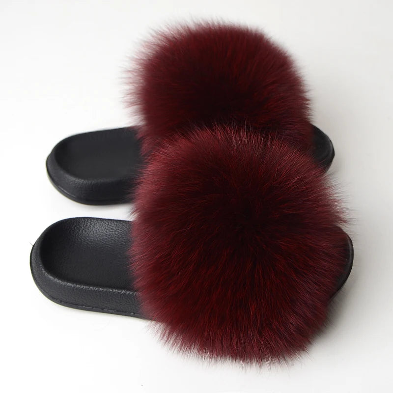 Fur Slippers Summer
