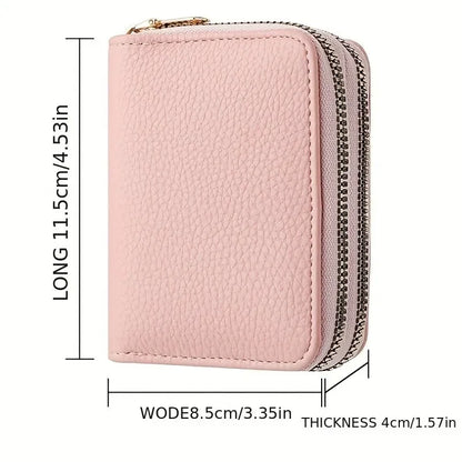 Women Wallet Zipper Short