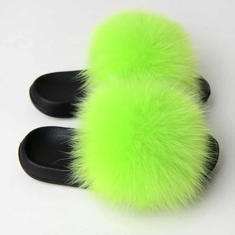 Fur Slippers Summer