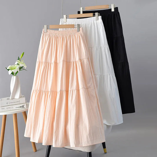 Women's Maxi Skirt Long Ankle Length