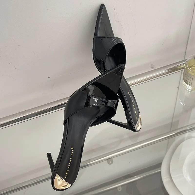 Female Red Footwear Heels Shoes