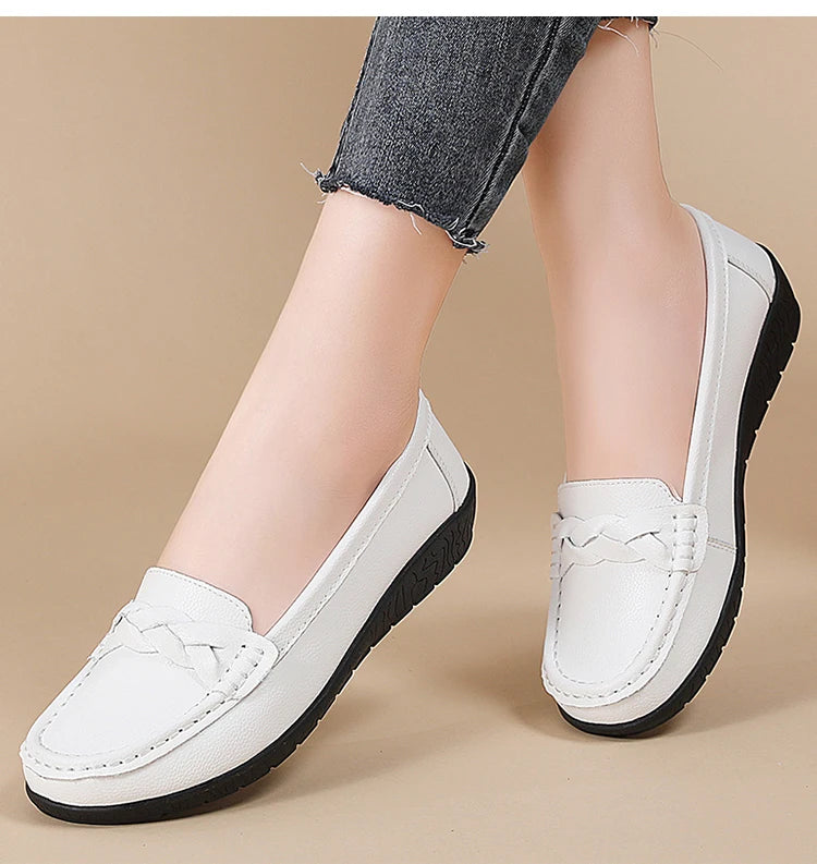Shoes Women New Loafers Slip