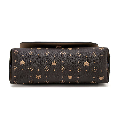 Leather Shoulder Small Flap Bag for Women