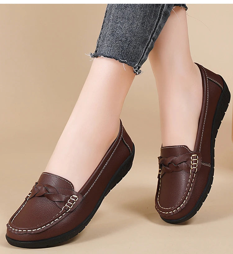 Shoes Women New Loafers Slip
